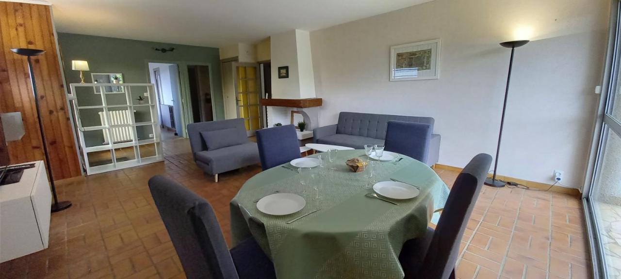 Terrasse, Jardin,, Appartement 80M², Vue Montagne, Wifi, Bureau Bagnères-de-Bigorre Esterno foto